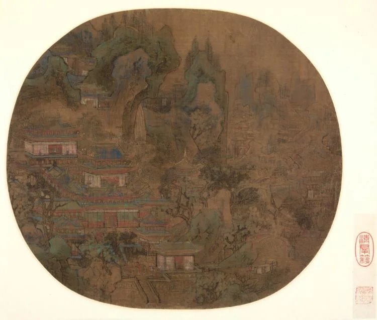 Palace Landscape, by Unknown, unspecified, 1004