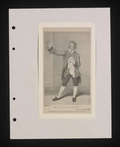 Mr Liston as Diggory