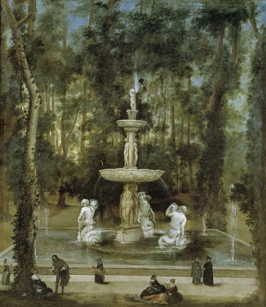The Fountain of the Tritons in the Island Garden, Aranjuez