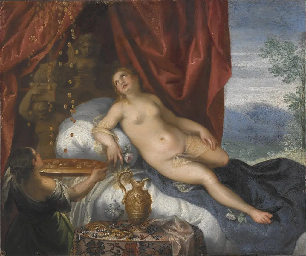 Danaë and the Shower of Gold