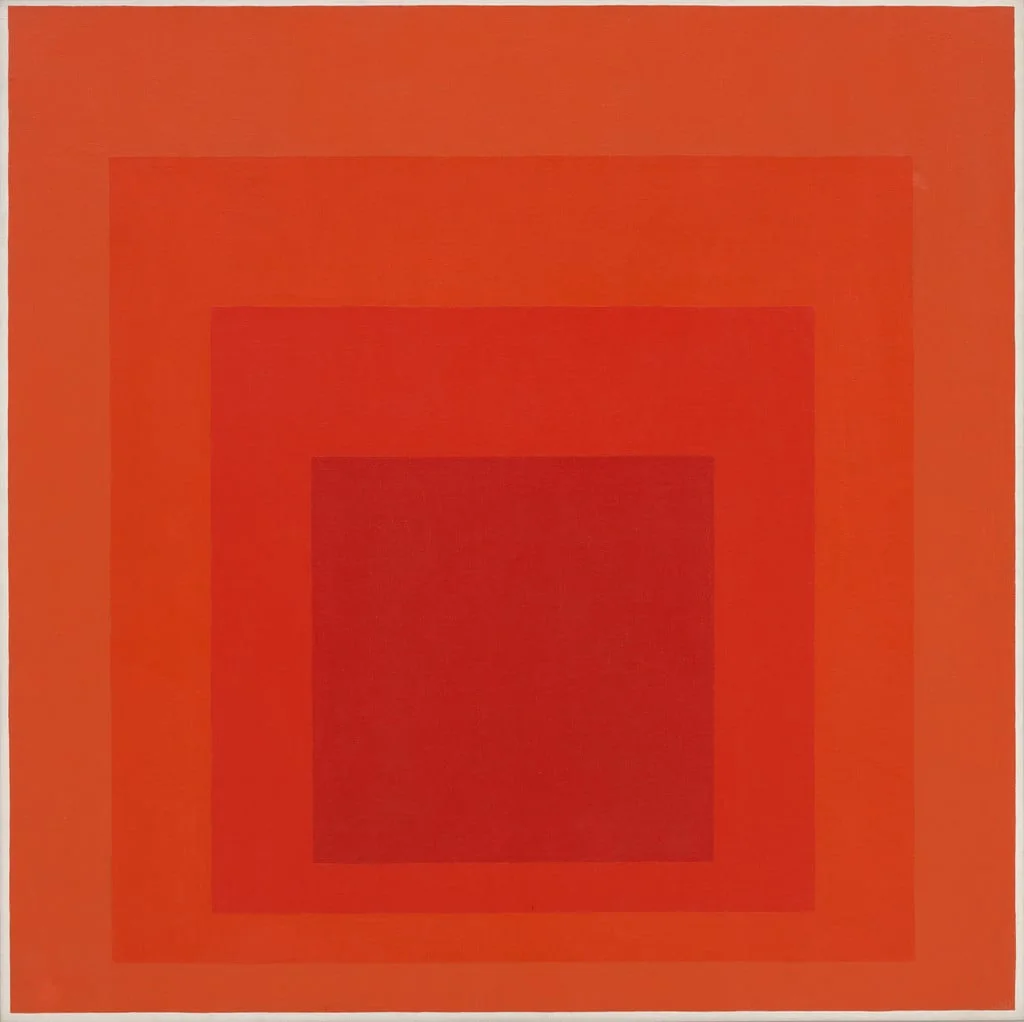 Untitled, by Josef Albers, oil, 1967