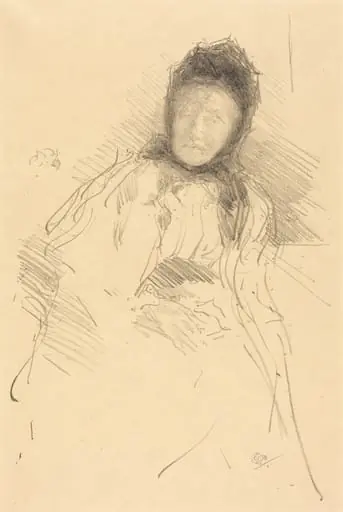 Unfinished Sketch of Lady Haden