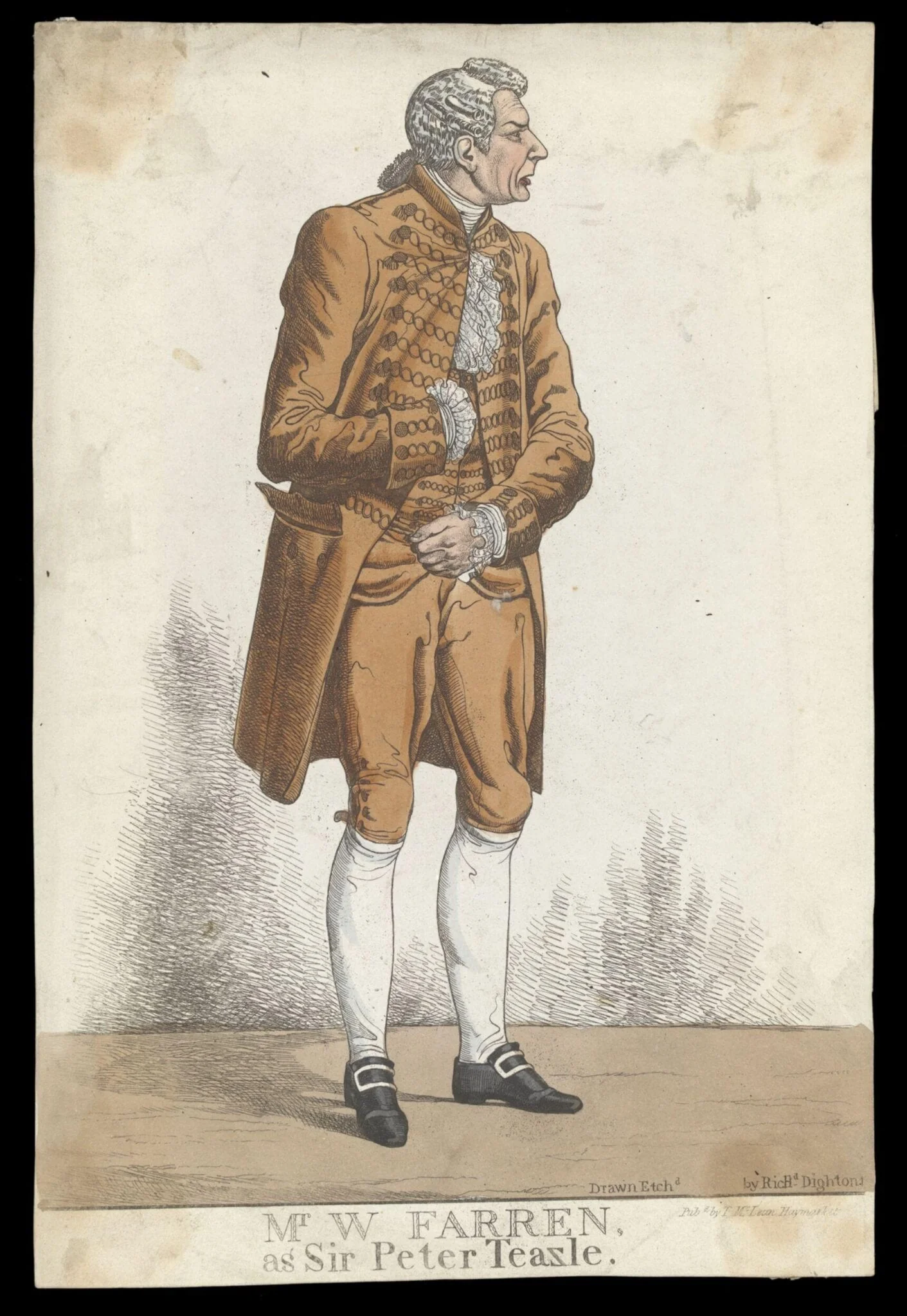 H Beard Print Collection, by Richard Dighton, 1850