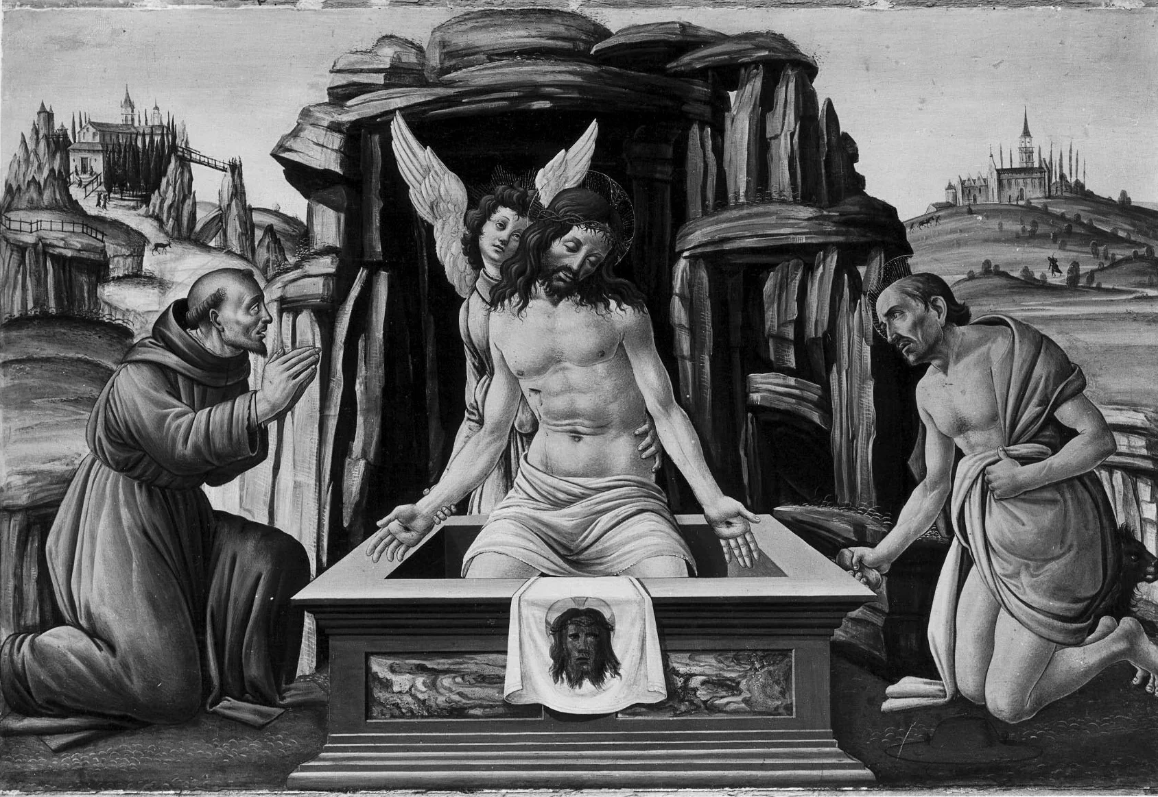 Christ in the tomb