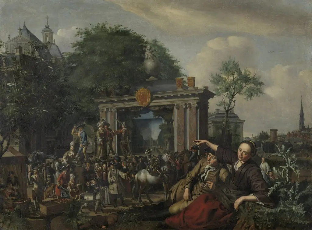 Theatrical performance in the open air