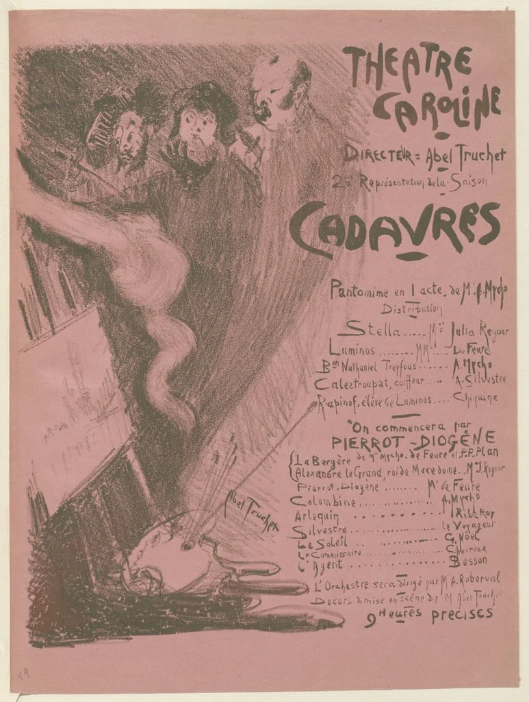 Untitled, by Louis Abel-Truchet, ink, 1890