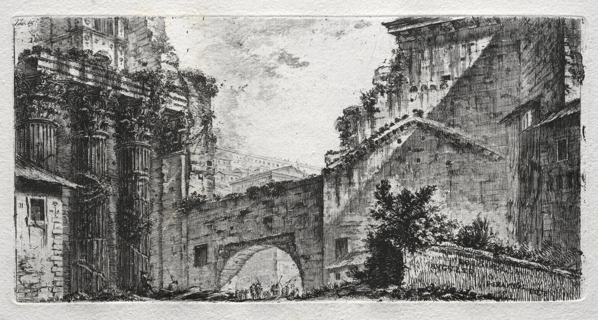 Foro di Augusto, by Giovanni Battista Piranesi, 1748
