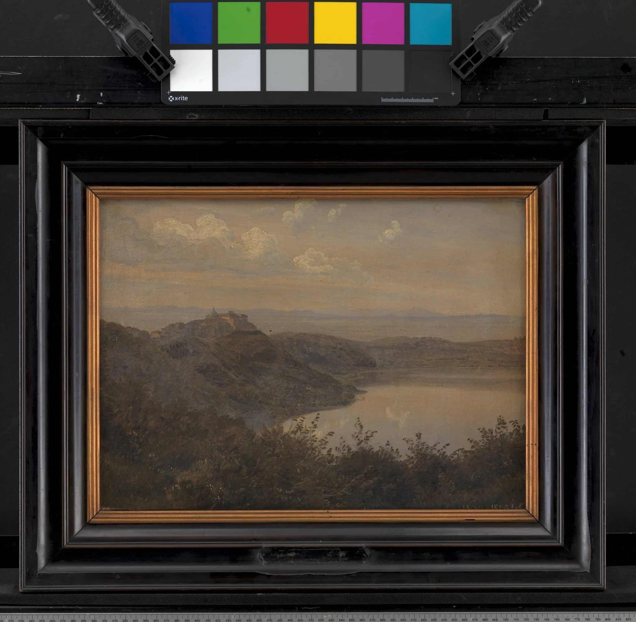 A View towards Castel Gandolfo, Italy, by Unknown, 1868