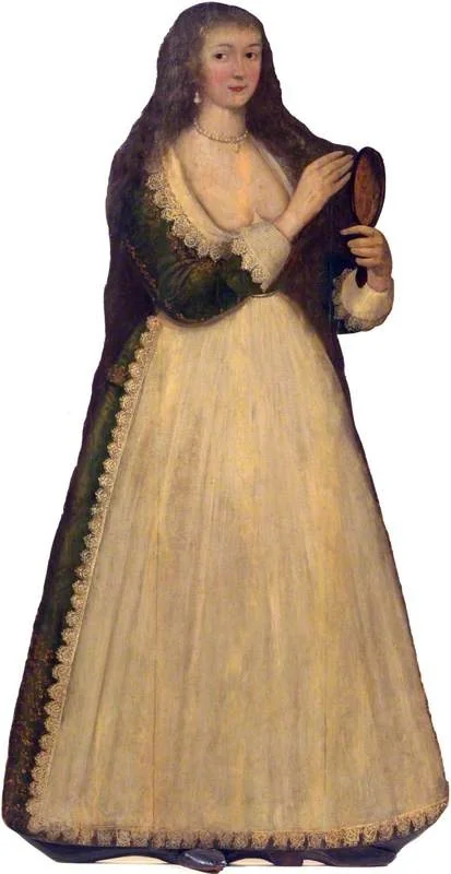 Woman with a Mirror (dummy board)