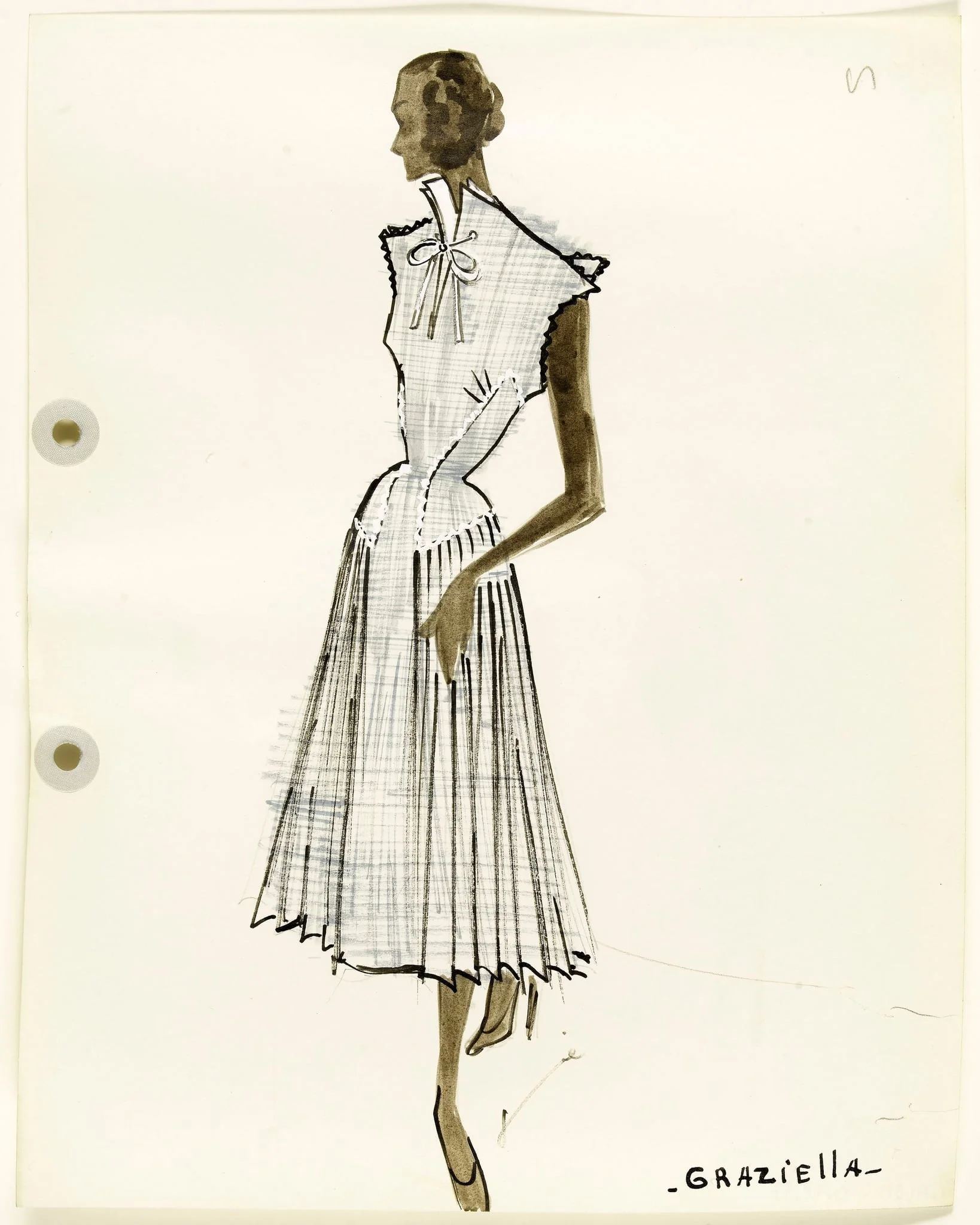 'Graziella', by Carven, 1951
