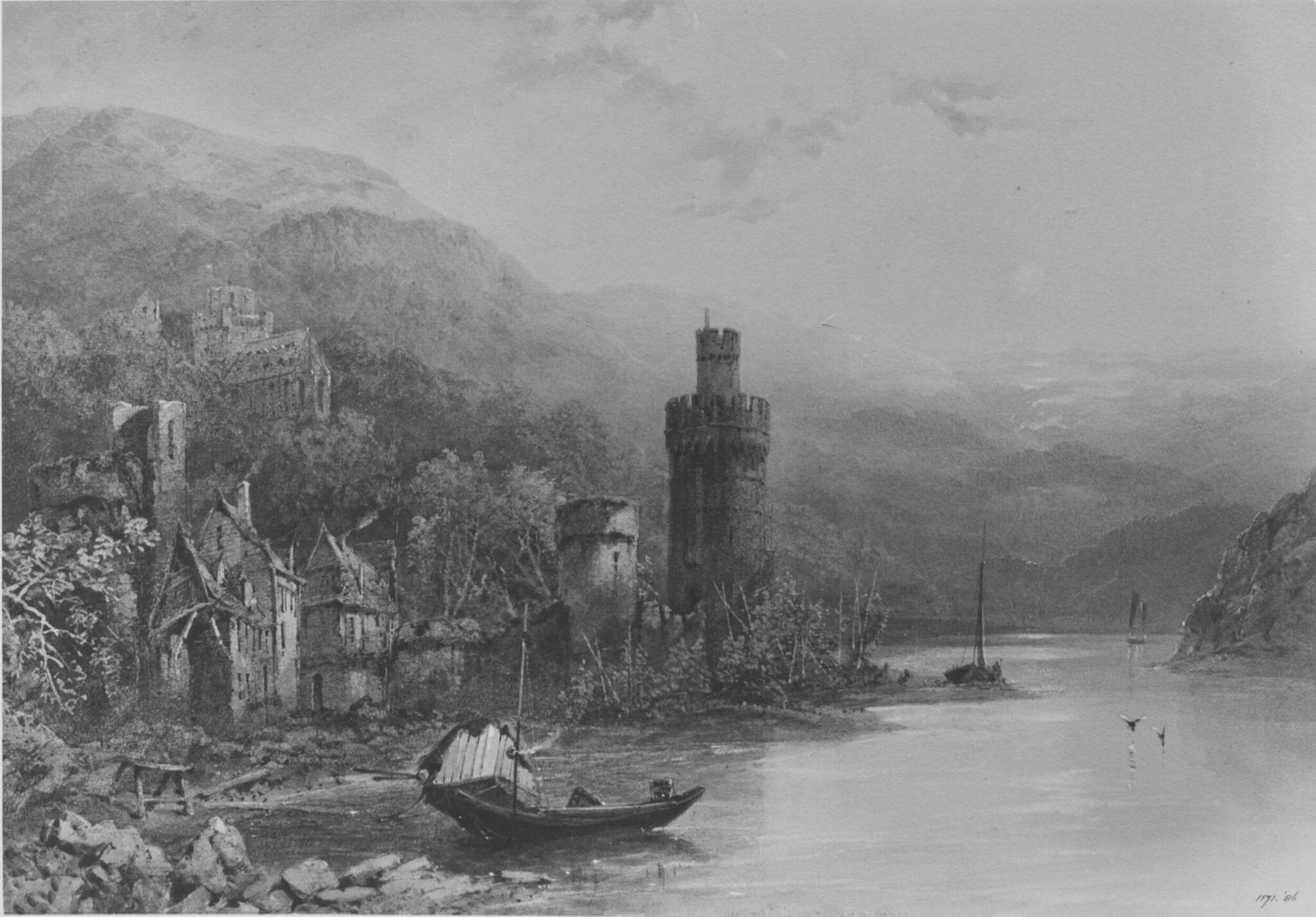 Oberwesel on the Rhine