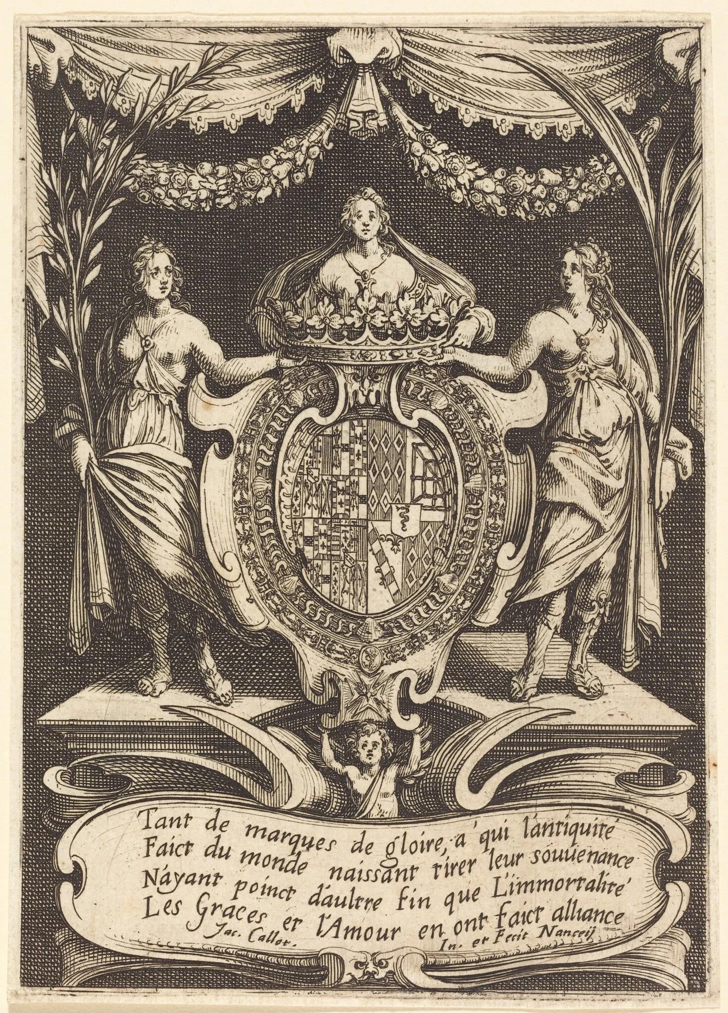 Frontispiece for "The Combat at the Barrier"