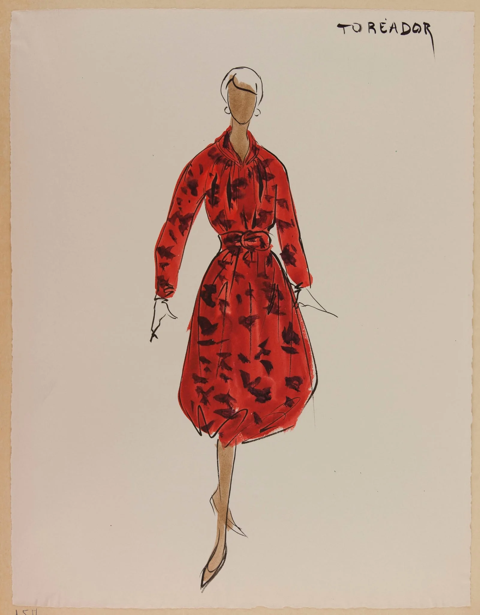Toréador, by Carven, 1956