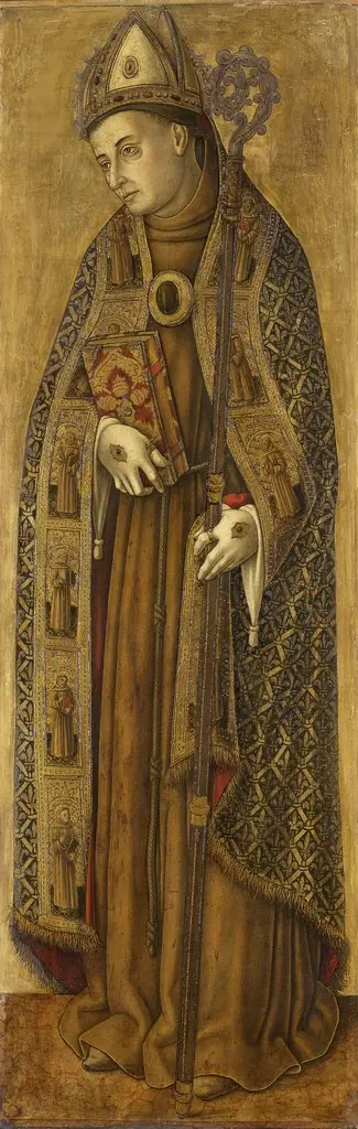 St. Louis of France, pendant to St. Bonaventure