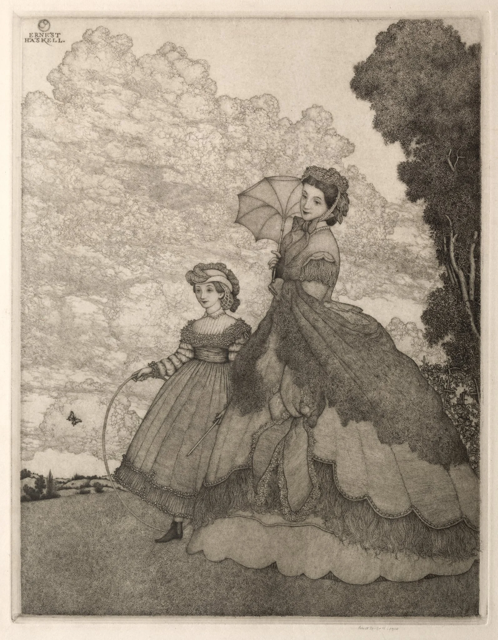 The Hilltop, by Ernest Haskell, 1910