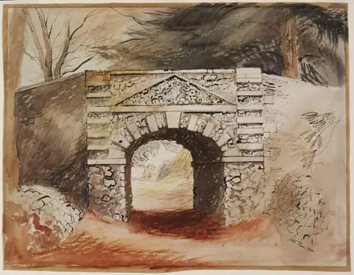 The Tunnel in the grounds of Buckland House, near Faringdon