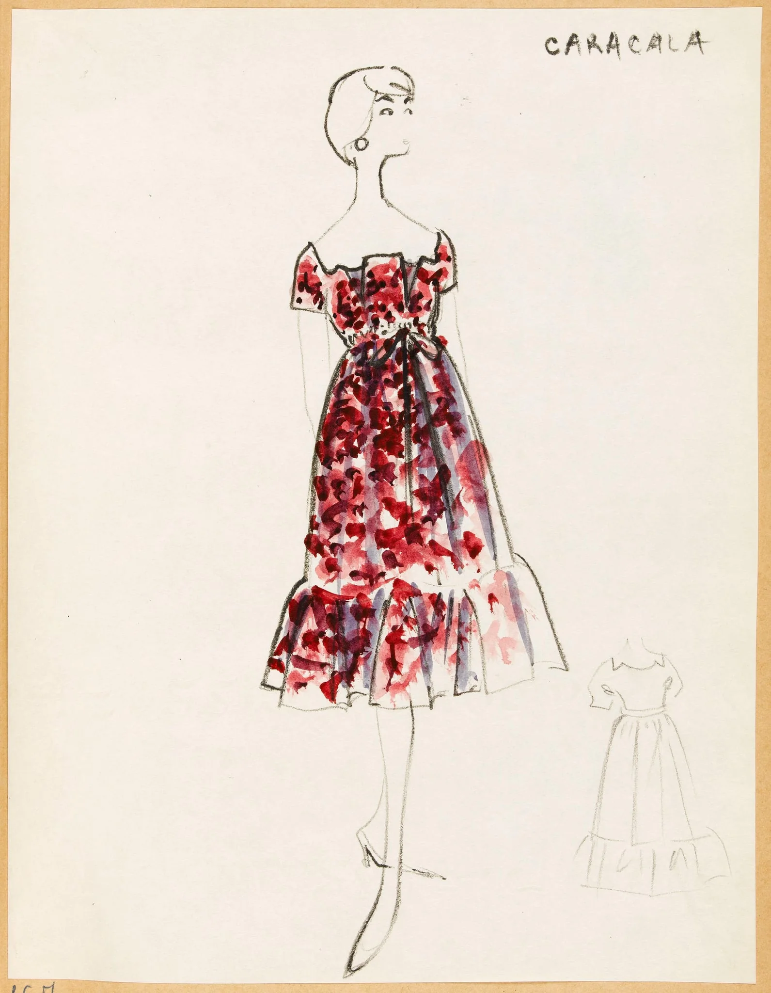 Caracala, by Carven, 1957