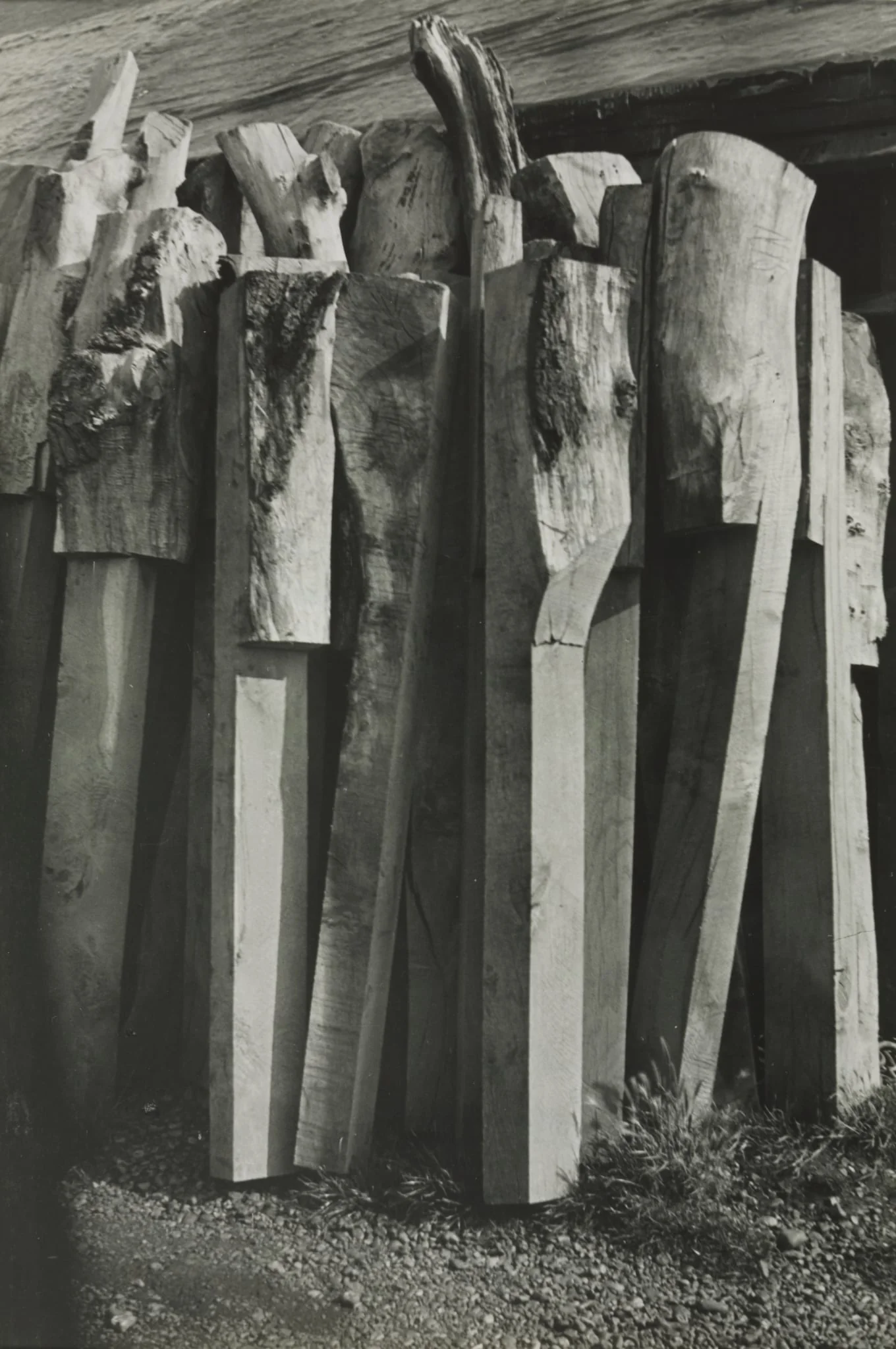 Totems, Old Shipyard, Rye, by Paul Nash, 1932
