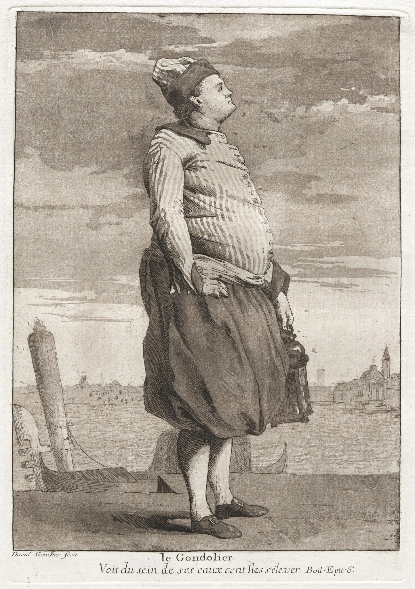 Le Gondolier (The Gondolier)