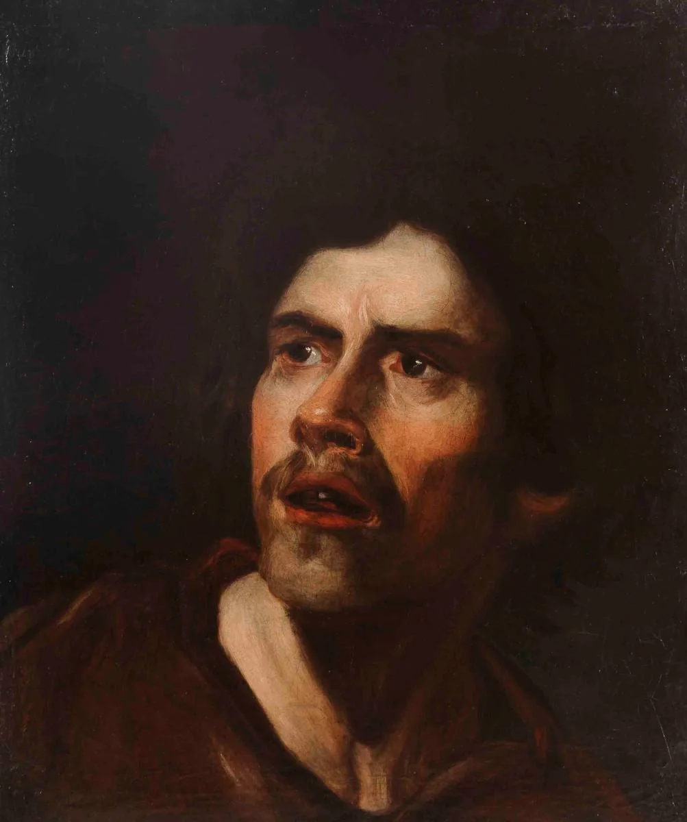 Cap de expresie, by Salvator Rosa, 1674