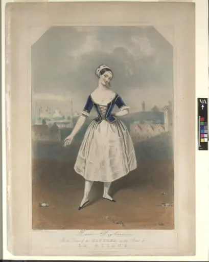 Marie Taglioni (facsimile signature)