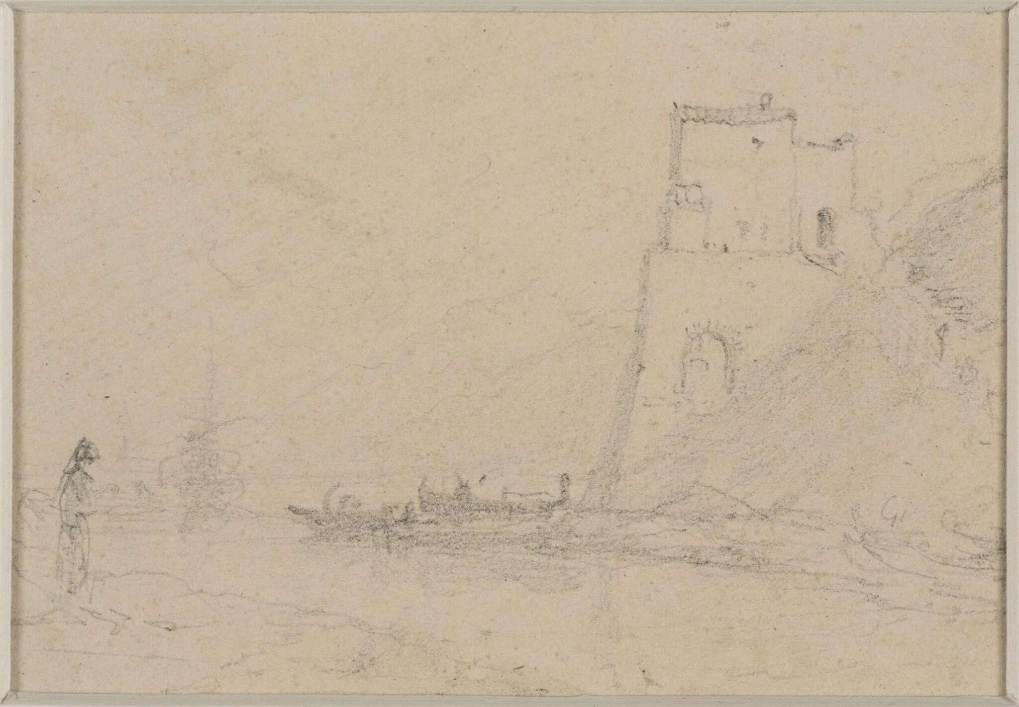 River Scene, by Augustus Wall Callcott, 1850