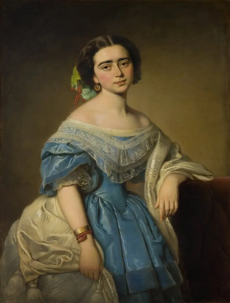 Portrait of Leontyna Aniela Aszpergerówna