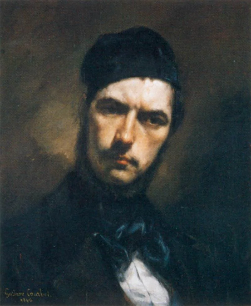 Portrait of H. J. van Wisselingh, by Gustave Courbet, oil, 1846