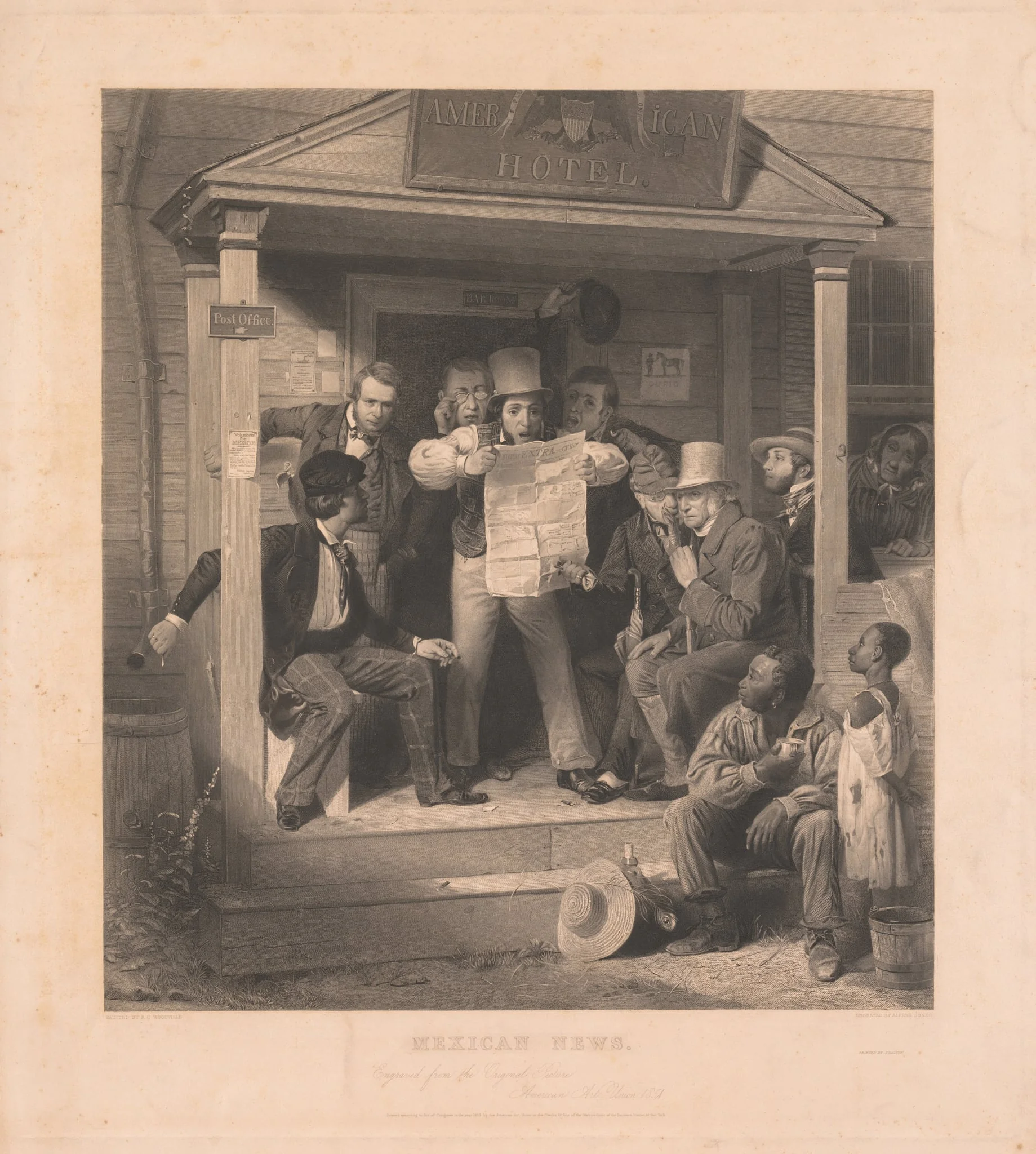 Mexican News, by Alfred Jones, 1851