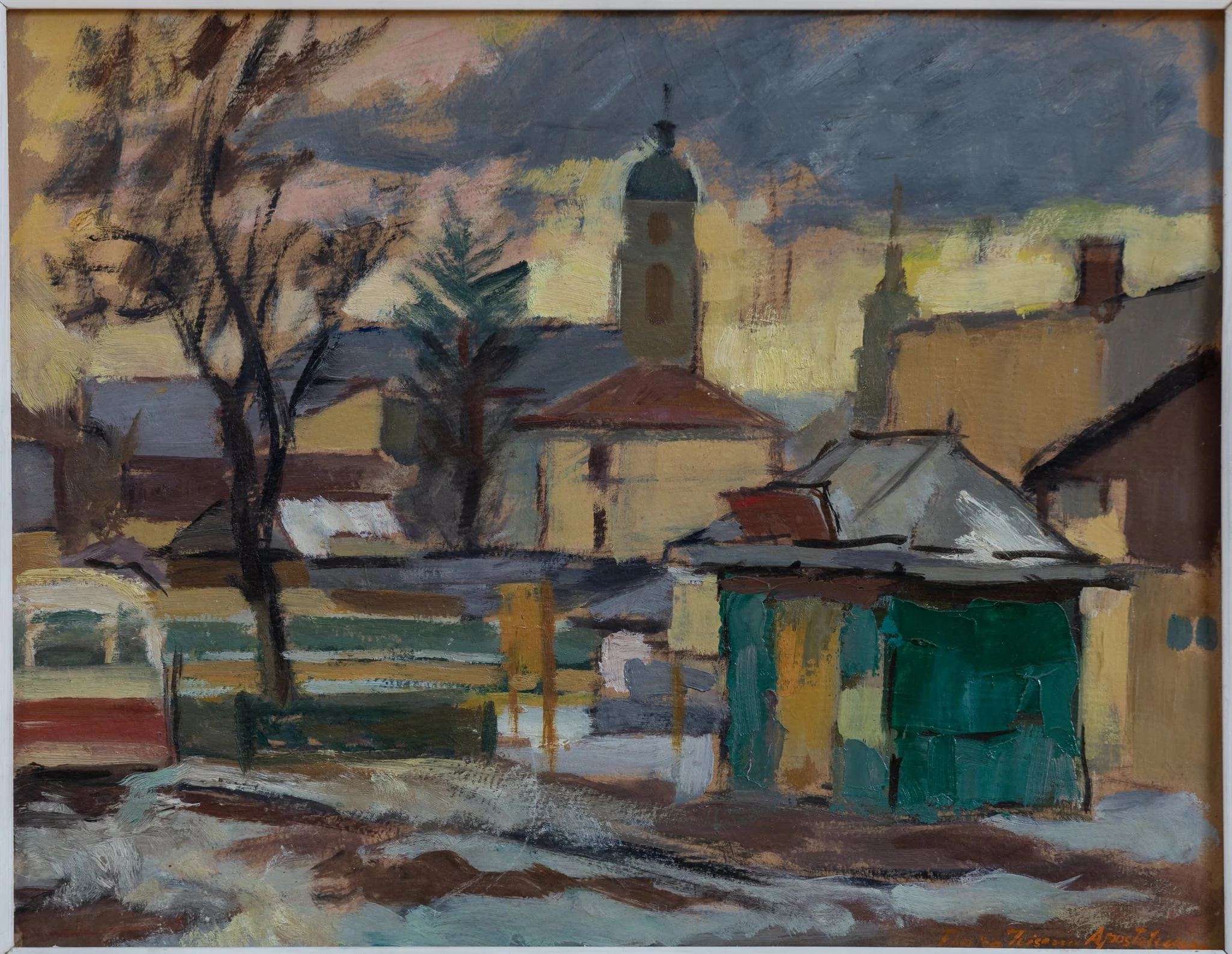 Dezgheț la Suceava