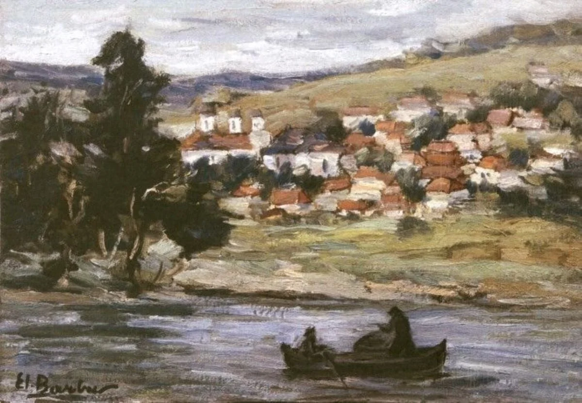 Peisaj panoramic, by Elena Barbu, unspecified