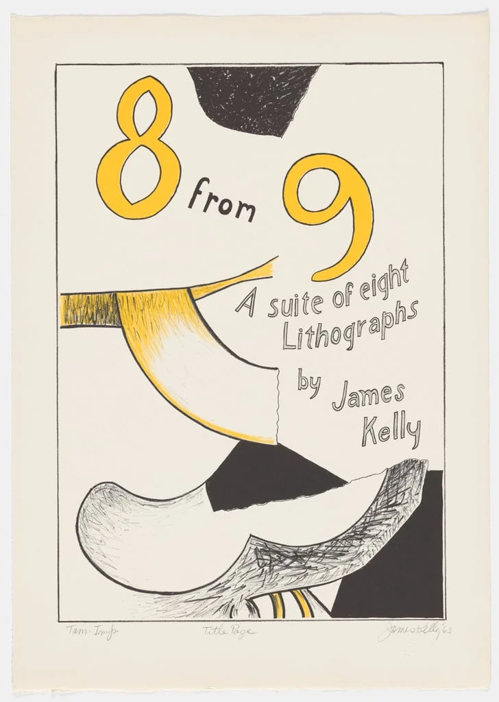 Untitled, by James Kelly, ink, 1963