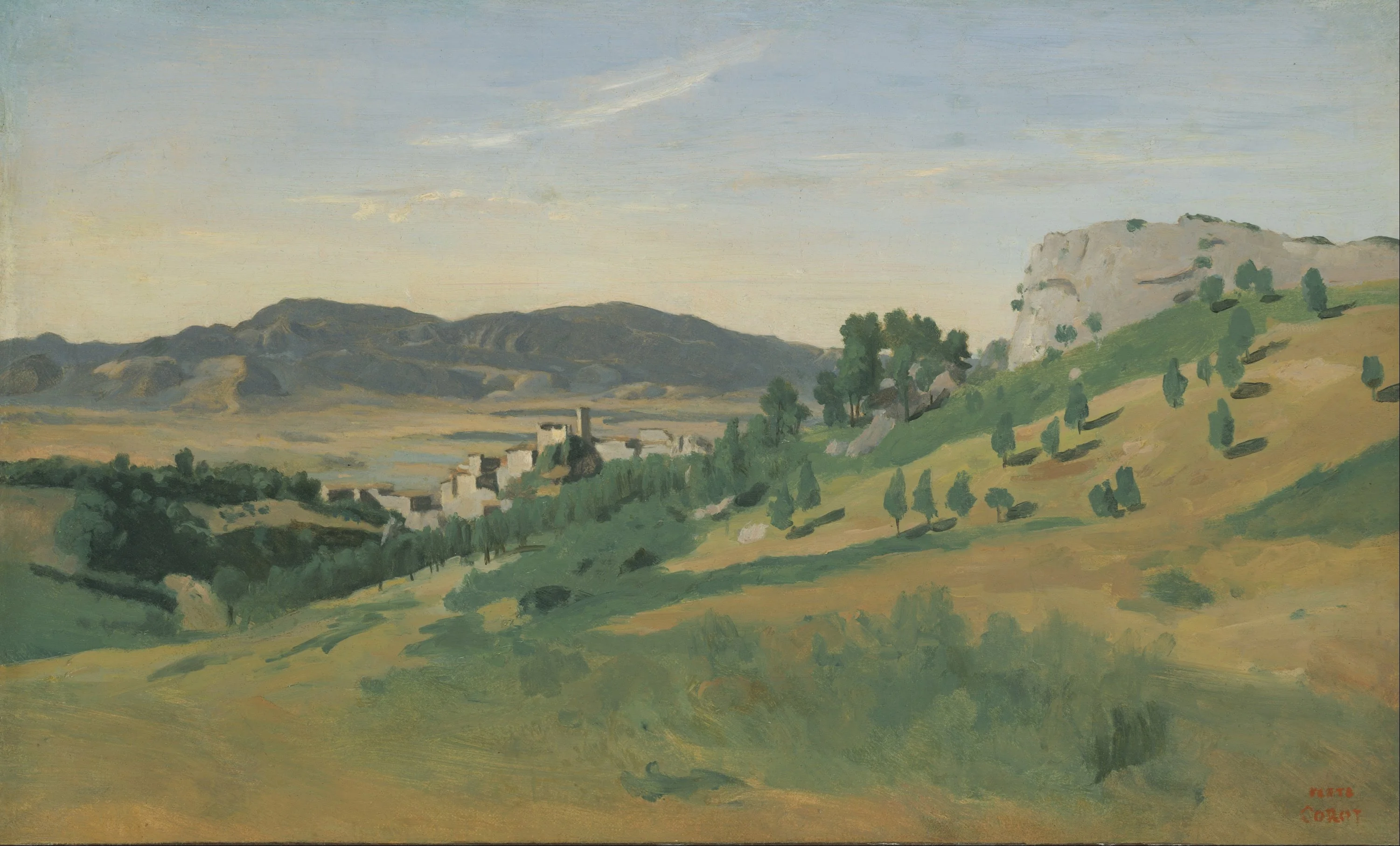 View of Olevano