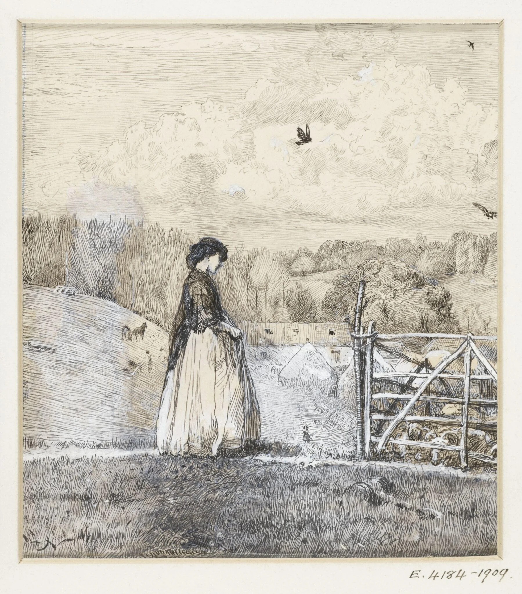 Untitled, by John William North, 1867