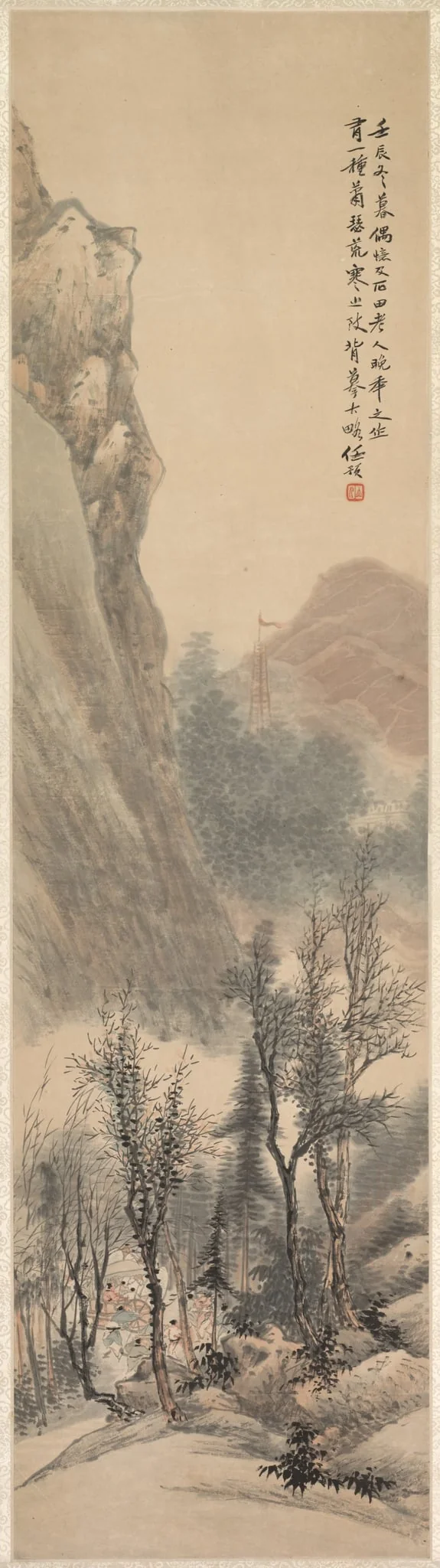Landscape, by Ren Yu, unspecified, 1892
