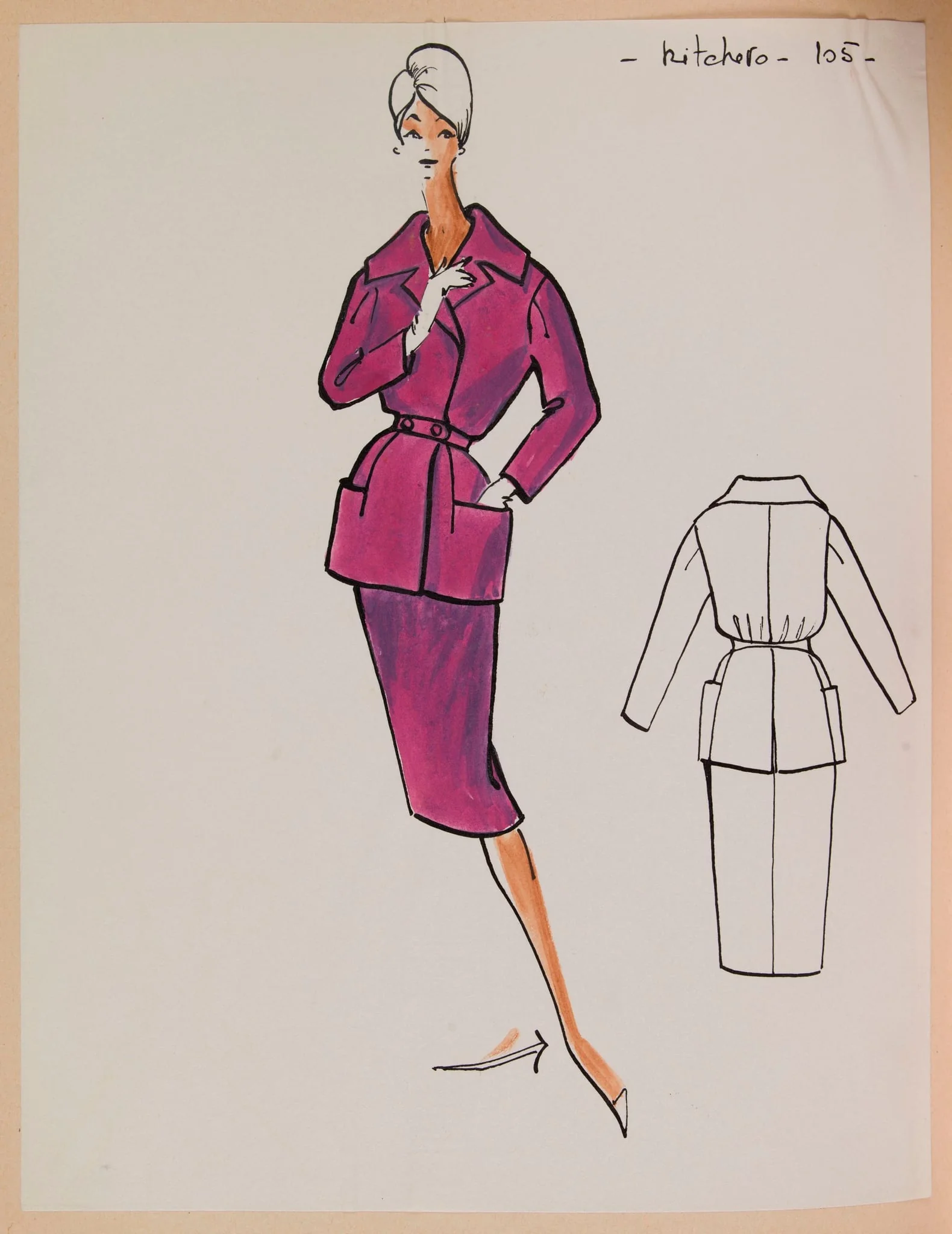 Kitchero, by Carven, 1958