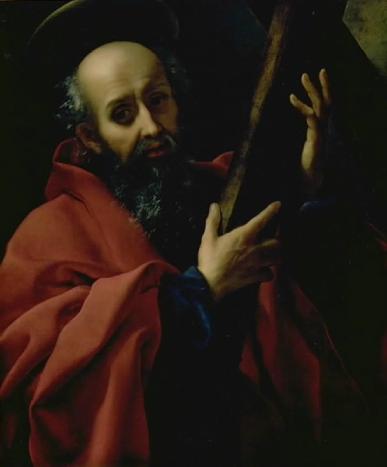 Saint Andrew the Apostle, by Unknown, 1658