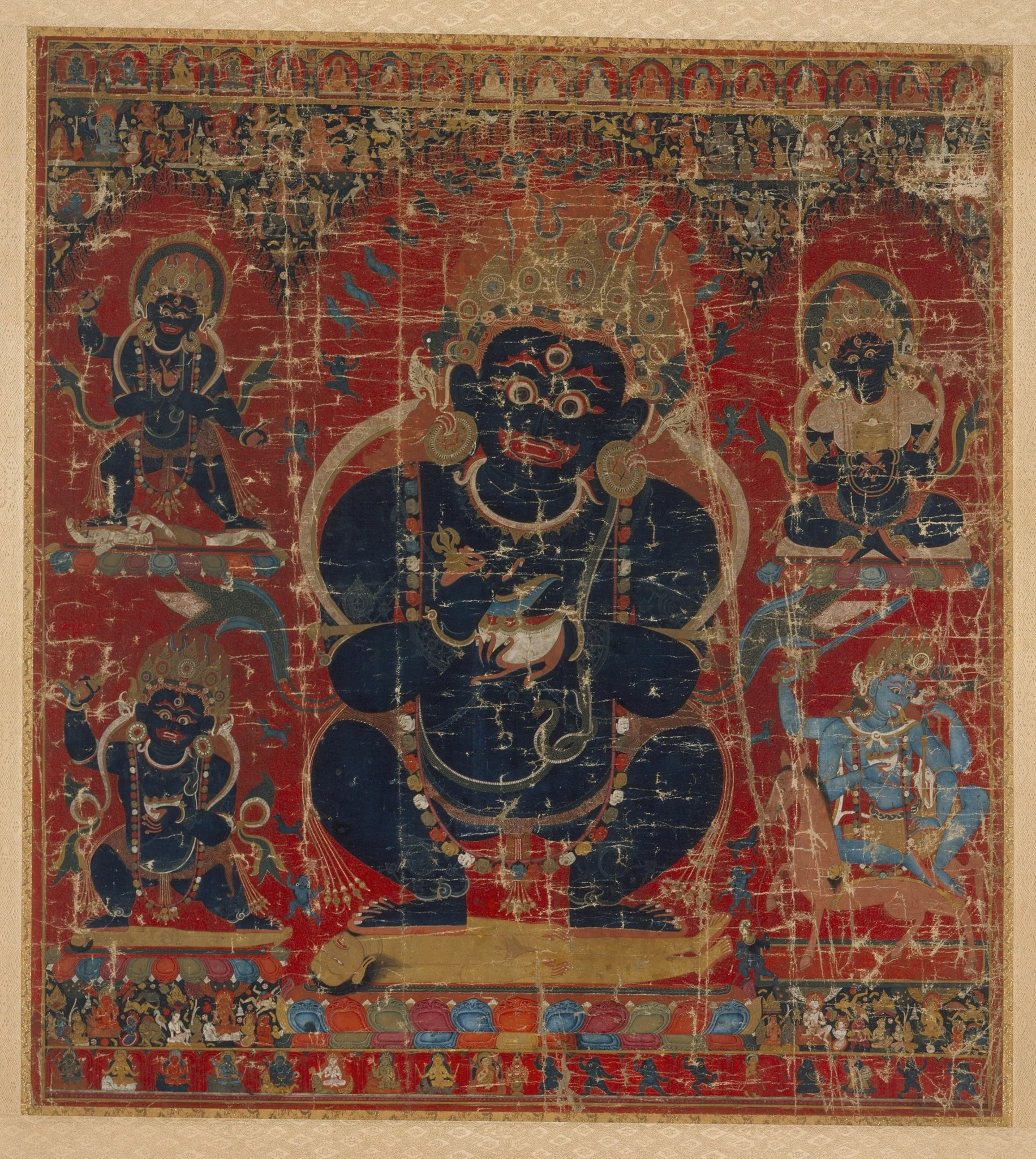 Mahakala Panjarnata (Lord of the Pavilion), by Unknown, unspecified