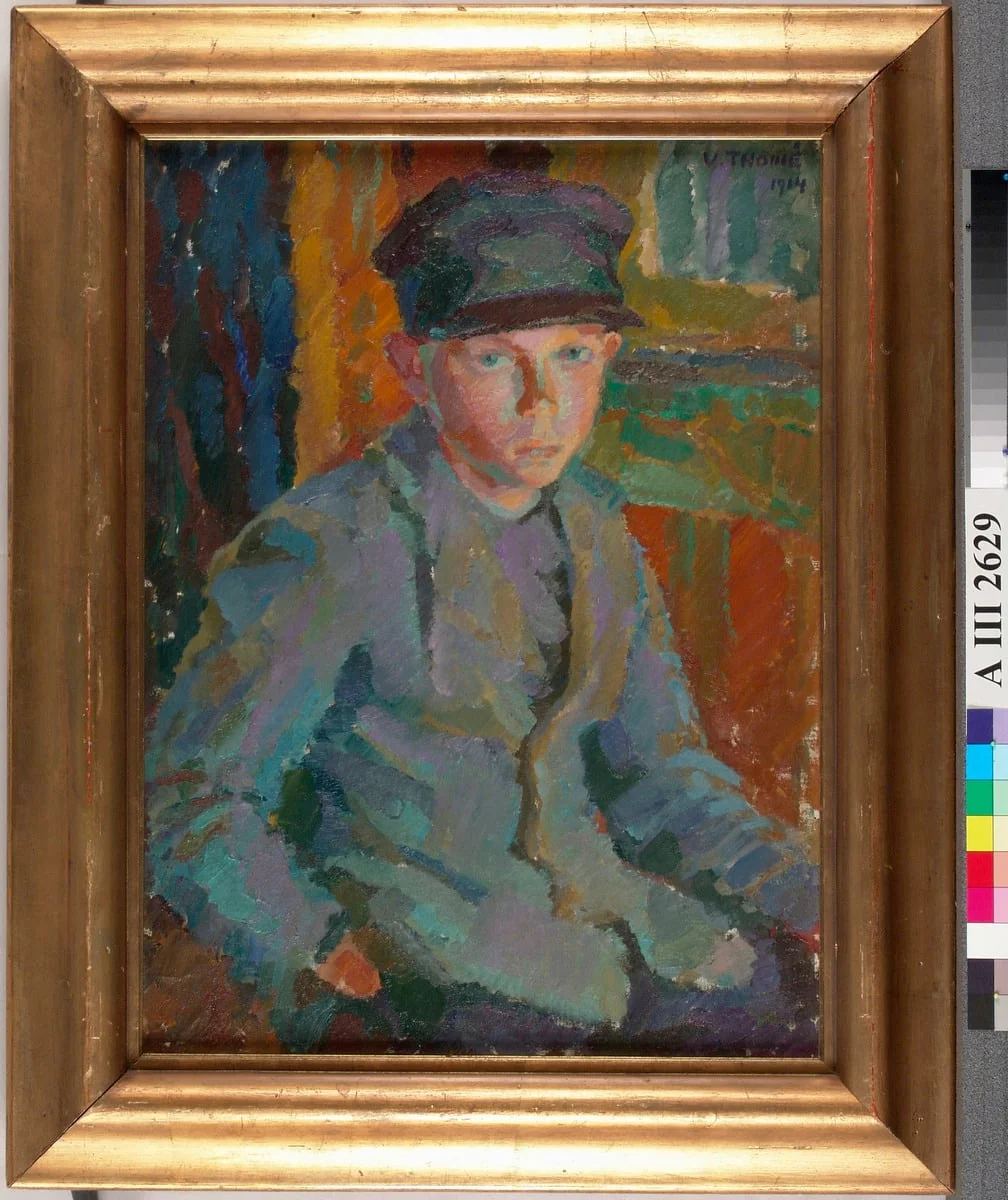 Kalastajapoika, by Verner Thomé, unspecified