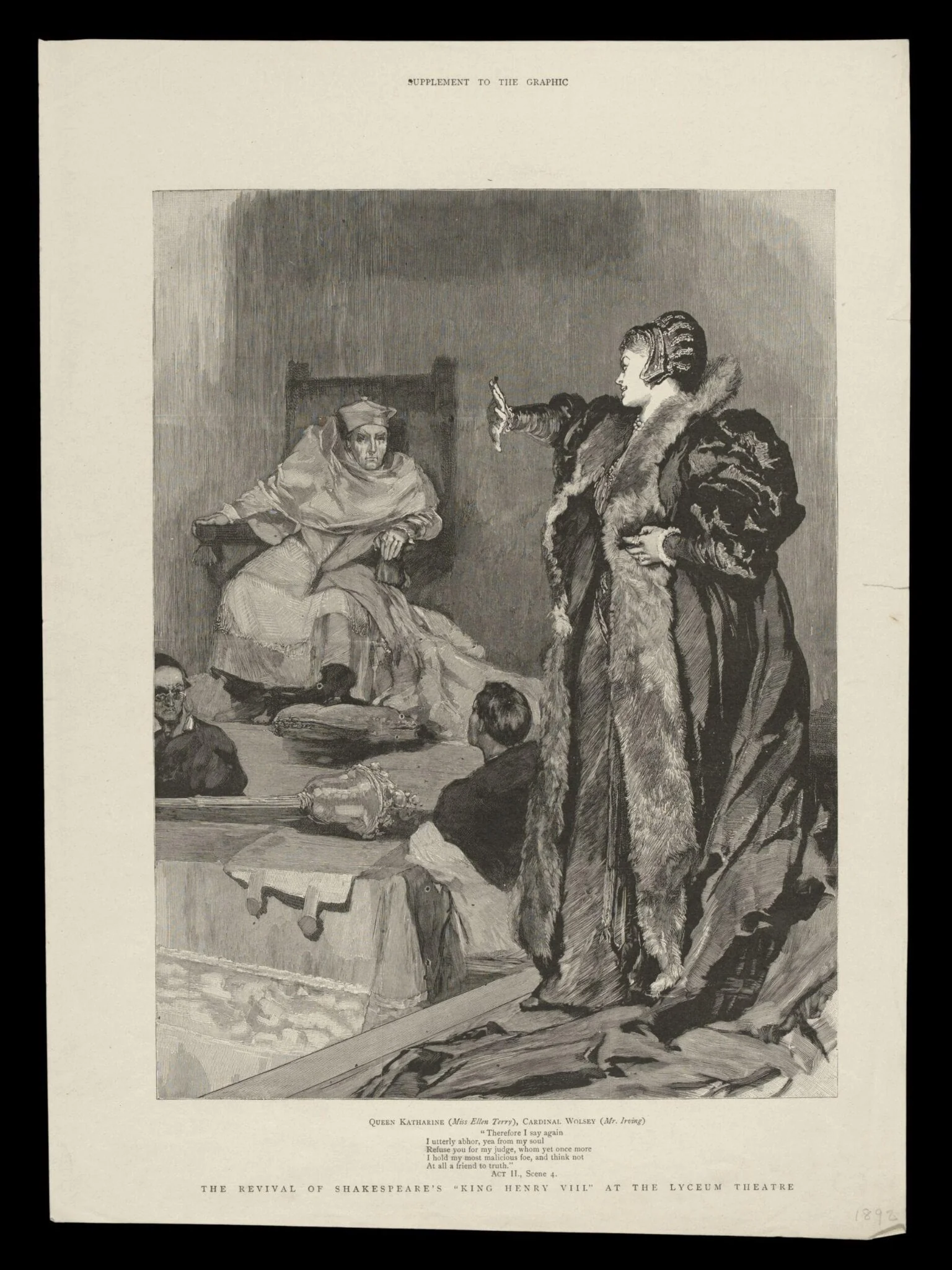 H Beard Print Collection, by The Graphic, 1892