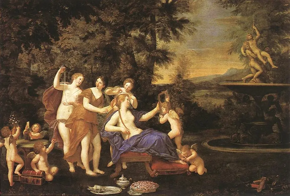 The toilet of Venus