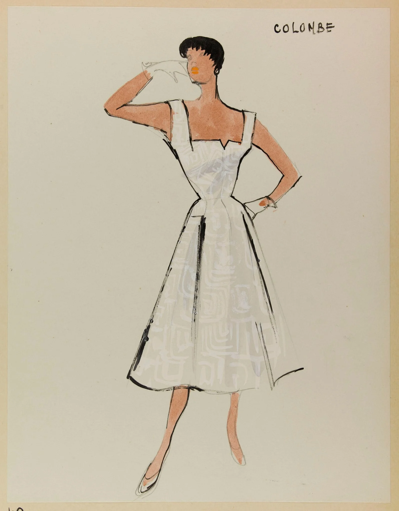 Colombe, by Carven, 1953