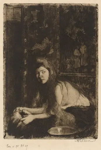 Woman with a Vase (La femme au vase)