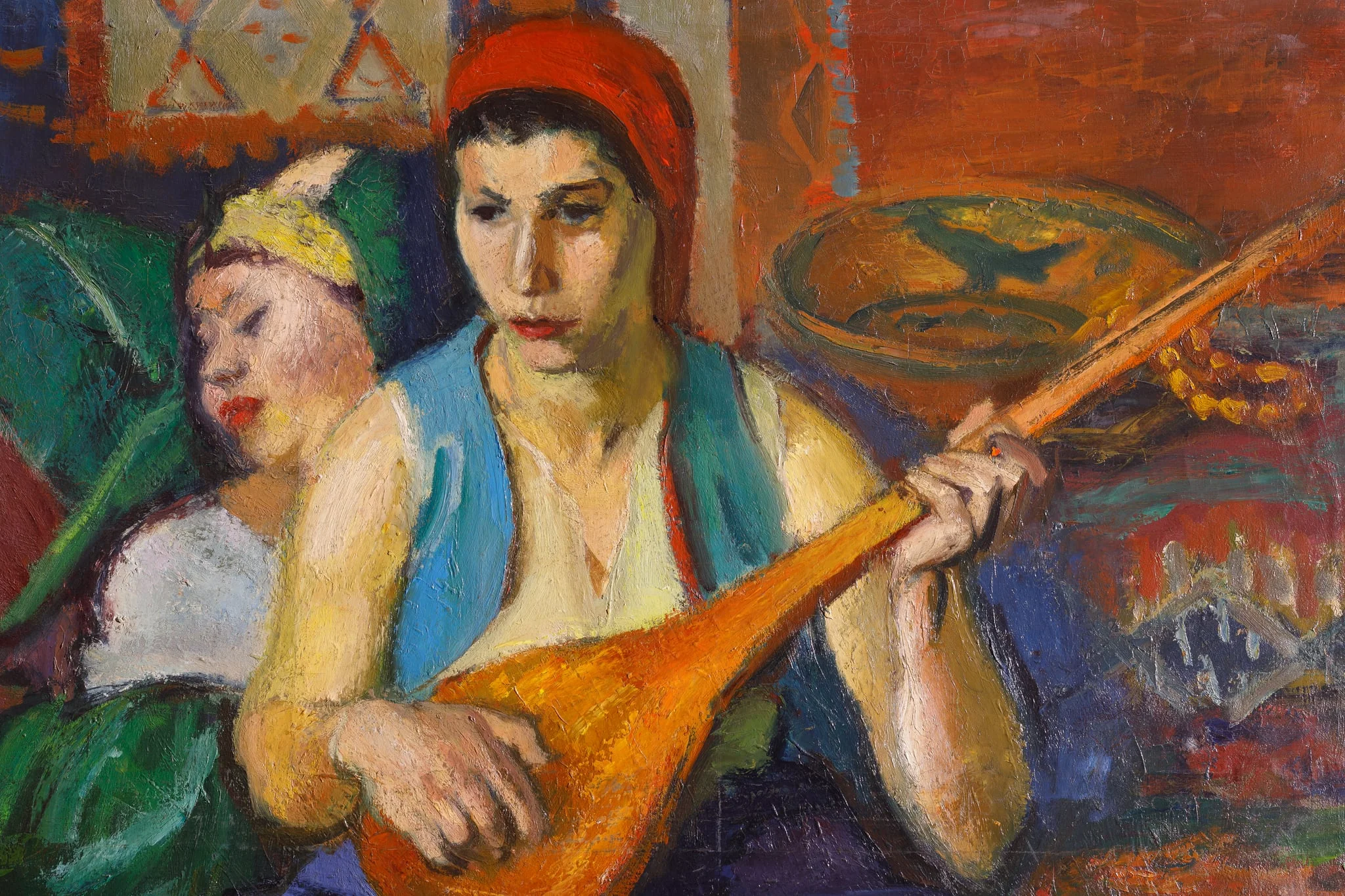 Două odalisce în interior (Paulina și Mariana)