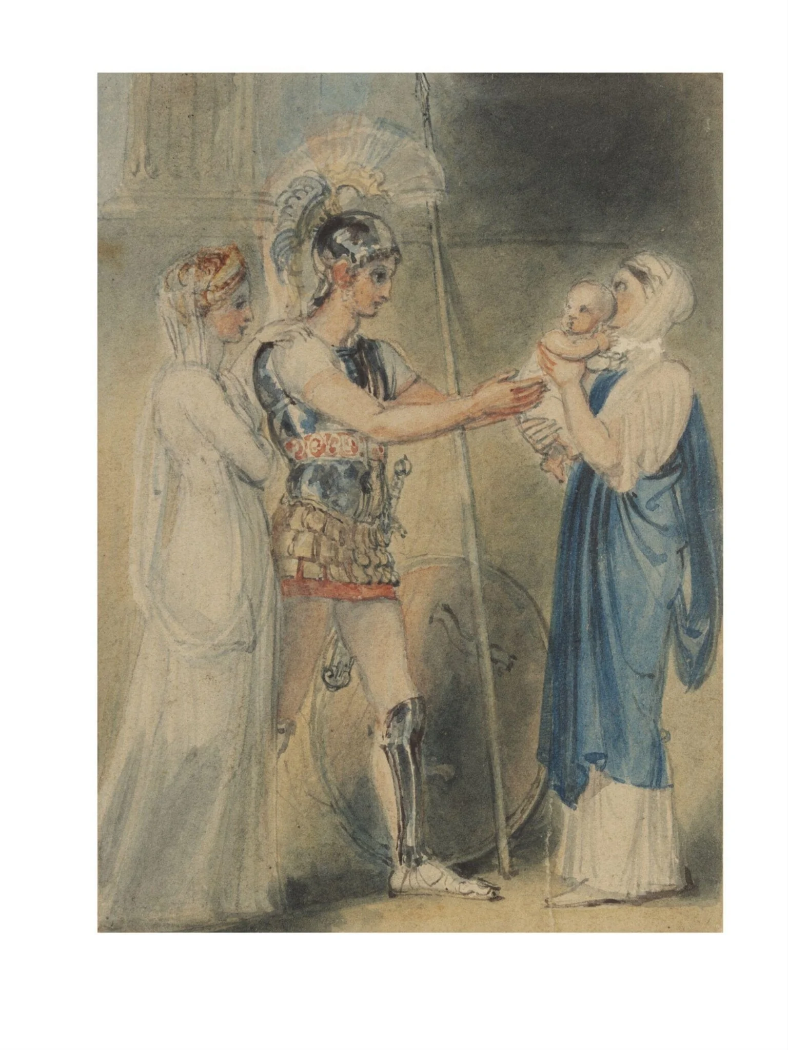 Hector Bidding Farewell to Andromache
