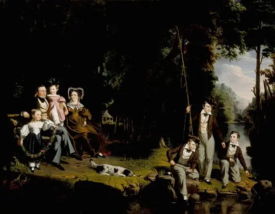 Alexander Masterton and His Wife and Children