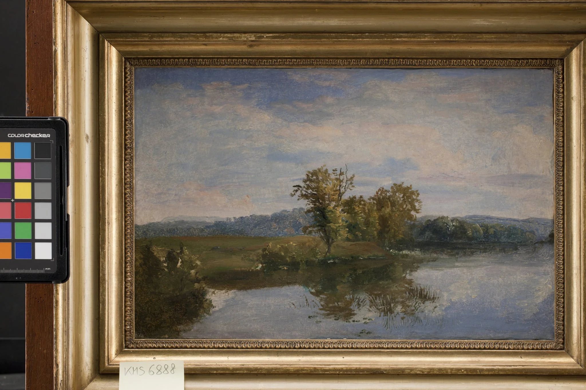 A View of Lake Vejl near Silkeborg, Jutland