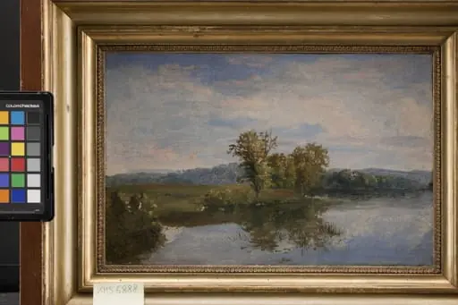 A View of Lake Vejl near Silkeborg, Jutland