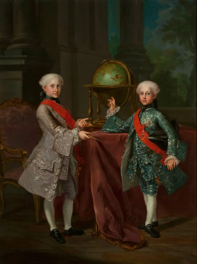 The Infantes Fernando and Gabriel