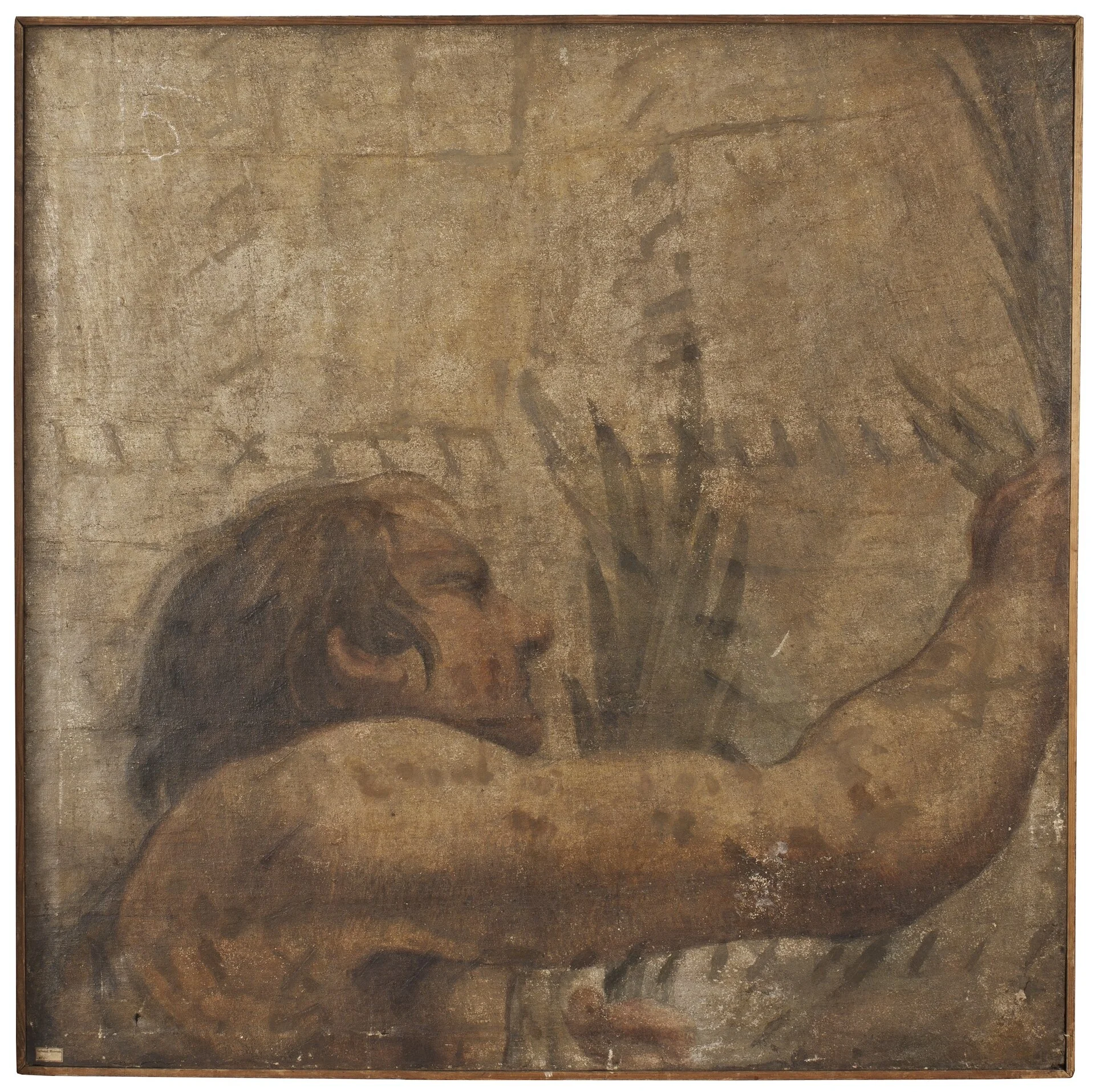 Detail of the vault of the Chapel of St Sebastian in St Peter’s, Rome,cartoon